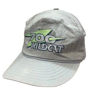 90s Arctic Cat 700 Snapback Hat Snowmobile Motor Sports Black Racing Cap VTG USA